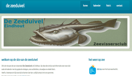 De Zeeduivel visclub Website